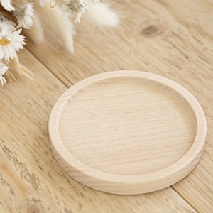 Candle holder wooden baptism candle, wedding candle, communion candle. Suitable for altar candles!