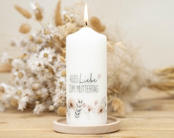 Candela per la festa della mamma - Buona festa della mamma - regalo amorevole per la tua mamma!