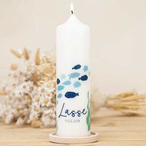 Baptismal candle fish - Lasse