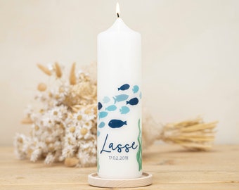 Baptismal candle fish - Lasse