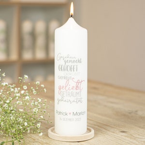 Wedding Candle Seen Married image 1