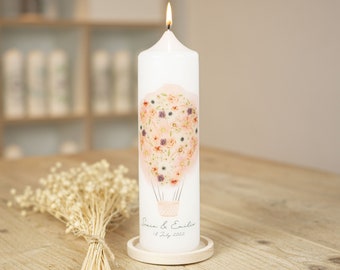 Wedding candle - 7th heaven