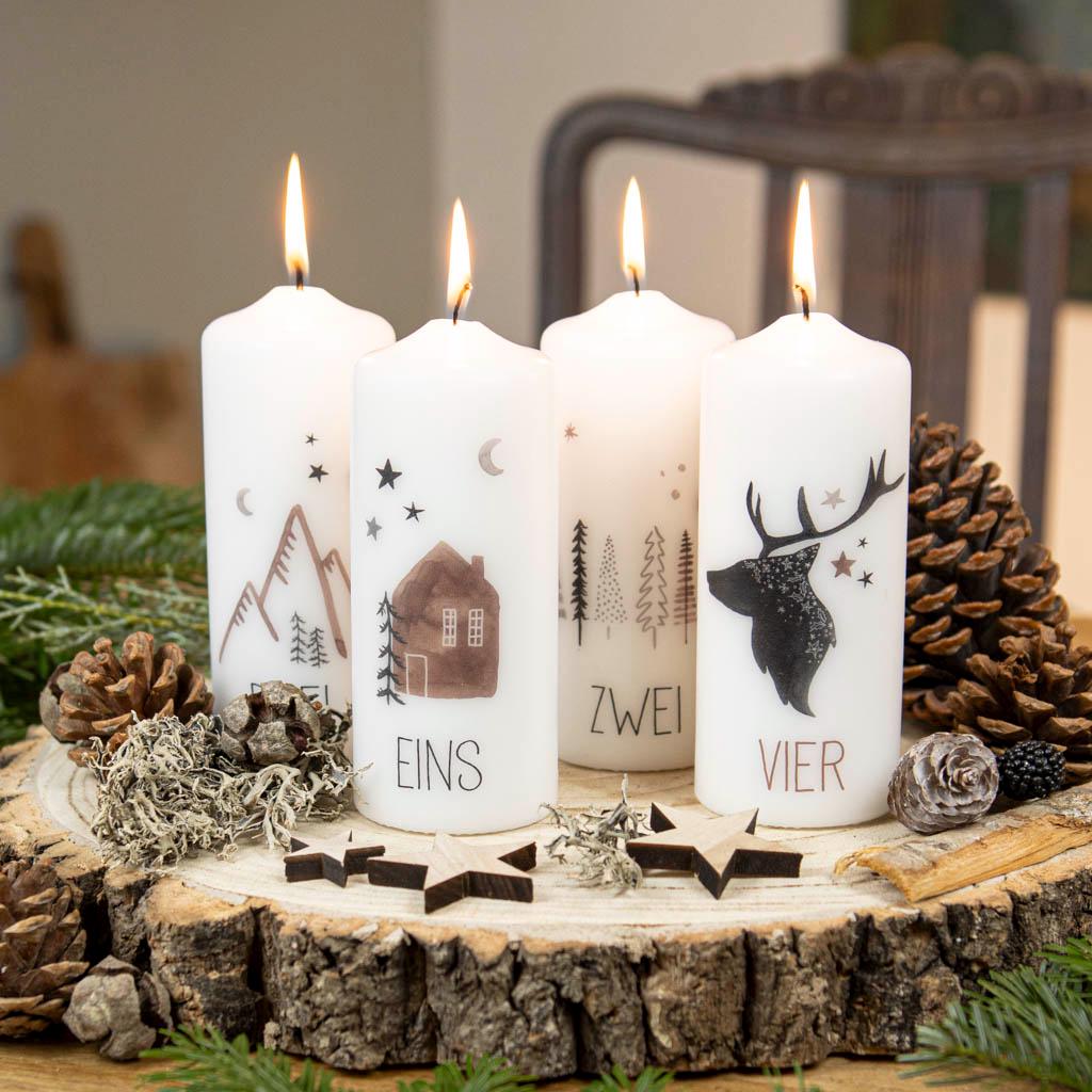 Adventkranz 4 kerzen