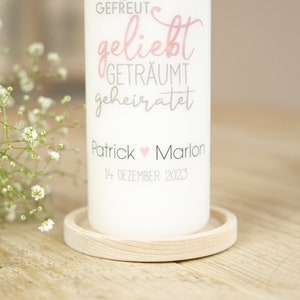 Wedding Candle Seen Married image 3