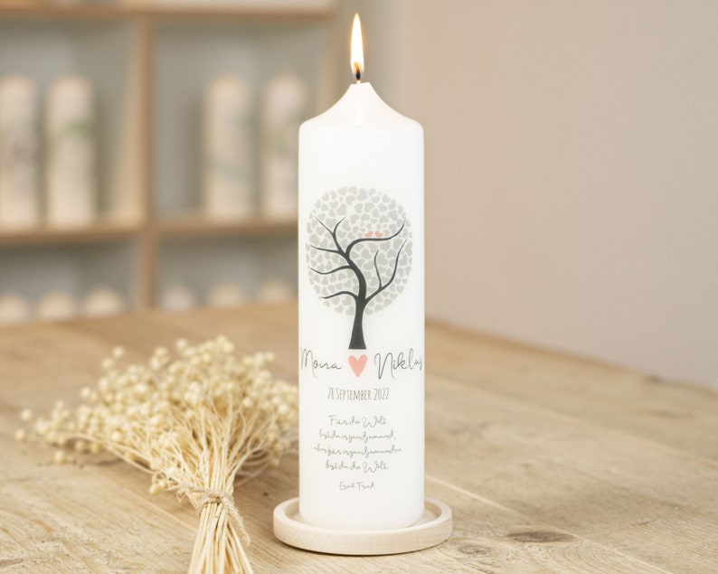 Wedding candle tree of life image 1