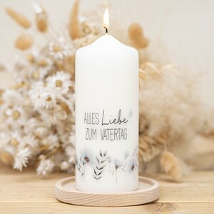 Vatertag Kerze - Alles Liebe zum Vatertag - inkl. Geschenkbox und passender Grußkarte