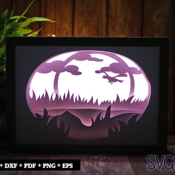 The Sun Rise in The Moring Paper Cut Light Box Template, 3D 5x7 Shadow Box SVG, Cricut, Silhouette DIY The Sun Rise in The Moring Paper Cut Light Box Template, 3D 5x7 Shadow Box SVG, Cricut, Silhouette DIY