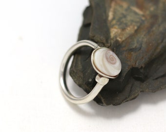 Silberring, Shiva's Eye, Sterling Silber