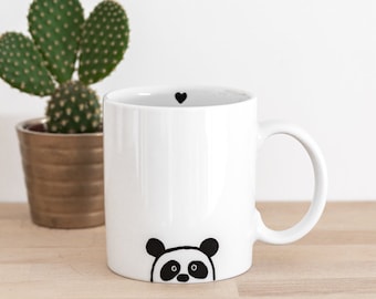 Tasse • kleiner Panda • Becher Geschenk mit Name personalisiert