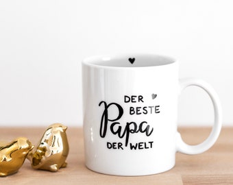 Tasse • bester Papa der Welt • Becher Geschenk mit Name personalisiert