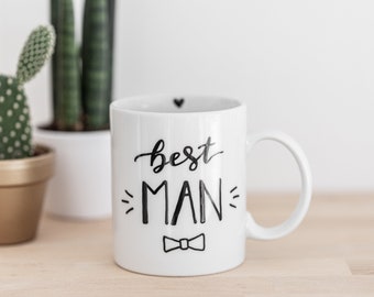 Tasse Trauzeuge • JGA Geschenk für den Trauzeugen zur Hochzeit mit Personalisierung