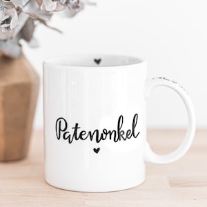 Tasse Patenonkel Becher Name personalisiert Handlettering handbemalt image 5