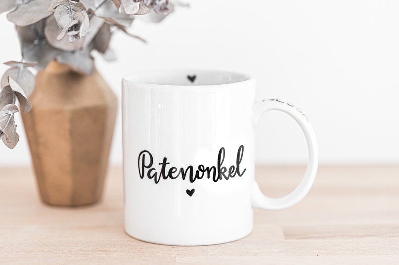 Tasse Patenonkel Becher Name personalisiert Handlettering handbemalt image 5