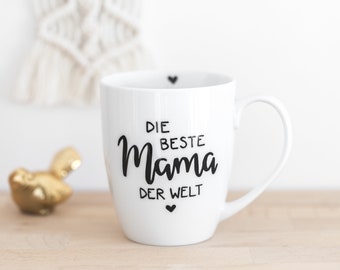 Tasse • beste Mama der Welt • Becher Geschenk mit Name personalisiert