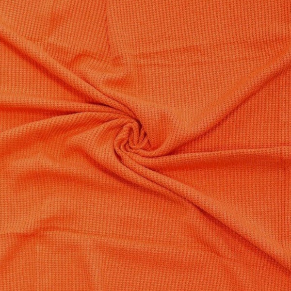 Strickstoff orange