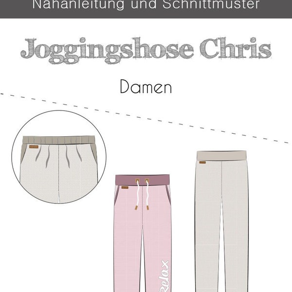 Schnittmuster Jogginghose Chris Damen Fadenkäfer