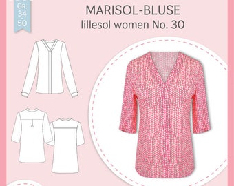Schnittmuster Marisol-Bluse lillesol women No. 30 lillesol&pelle