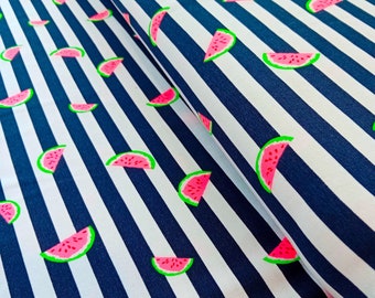 Jersey Watermelons & Stripes