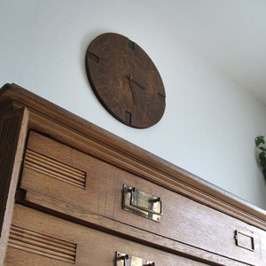 solid wooden wall clocks 40-50cmØ image 9