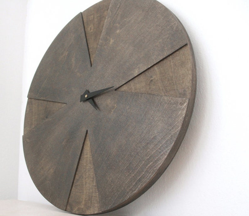 solid wooden wall clocks 40-50cmØ image 2