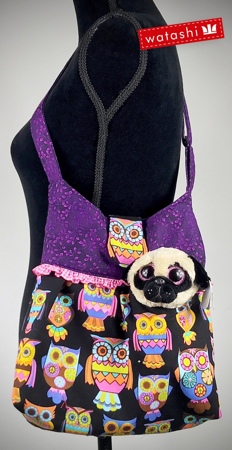 Children's Backpack, Kids Backpack, Nursery Backpack, Kita Backpack Pug image 1