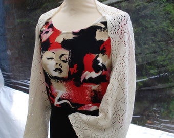 Bolero, sleeve scarf