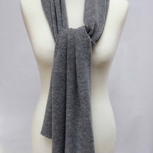 Narrow cashmere scarf, 20 colors, super soft, winter scarf, shawl, wool scarf image 3