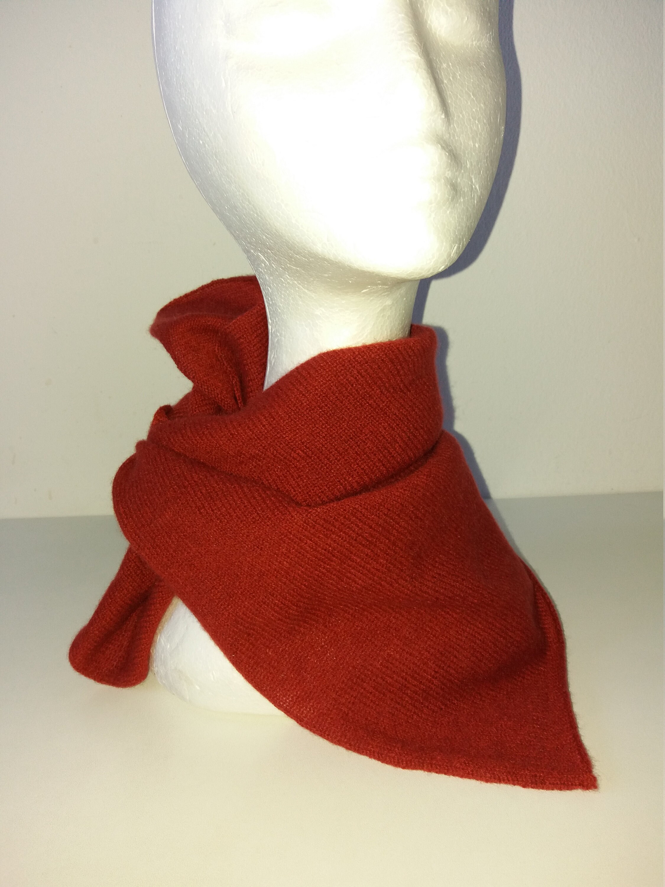 Ultra-thin Cashmere Scarf 52 X 52 Cm, Knitted, Shawl, Scarf