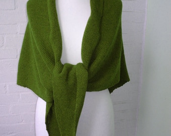 Large cashmere triangular shawl, knitted in mesh patent, 20 colors, shoulder shawl, stole,