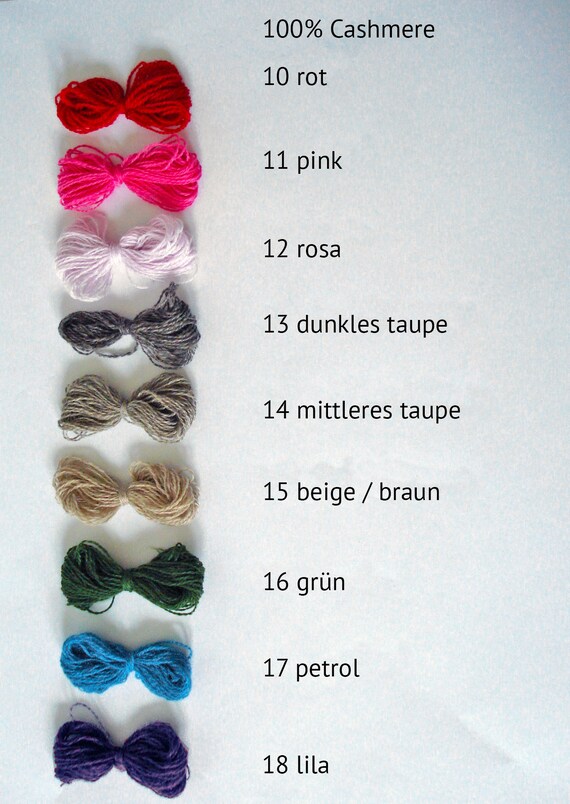 Simple Cashmere Triangle Scarf 18 Colors Knitted Shoulder Etsy