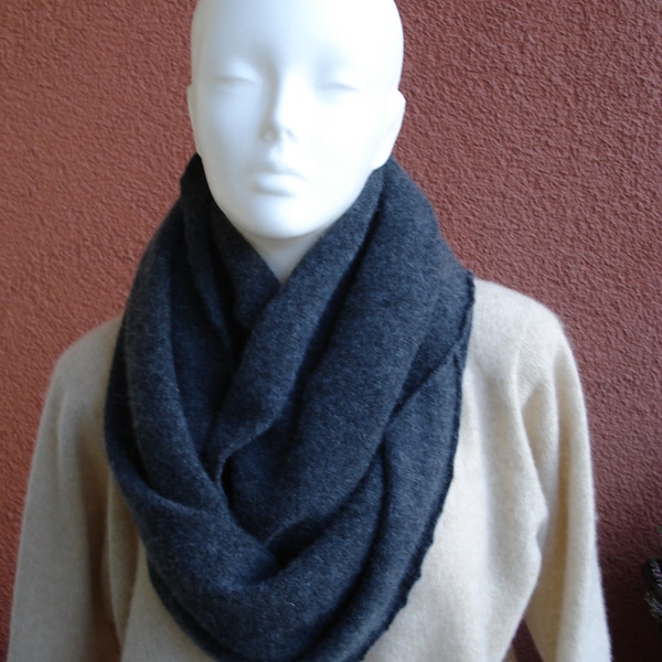 Cashmere loop, large, super soft, 20 colors, machine knitted, scarf, winter scarf, warming, knitted scarf