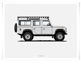 STONE GARDEN LANDROVER DEFENDER DETAILED ORNAMENT