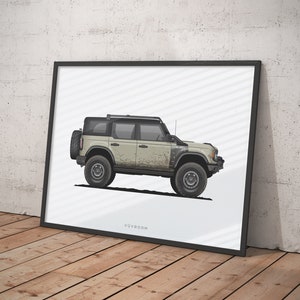 NEW &quot;Dirty&quot; Bronco Everglades Print