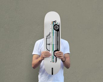 BMW 2002 Alpina Skateboard Wall Art