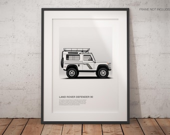 Land Rover Defender 90 Print