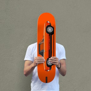 Porsche 914 Skateboard Wall Art