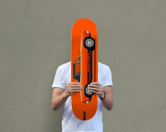 Porsche 914 Skateboard Wall Art