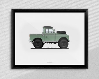 Land Rover Series III Print