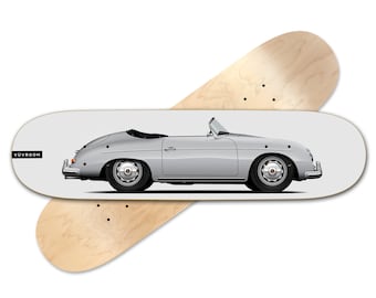 Porsche 356 Speedster Skateboard Wall Art