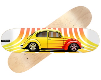 California Look Bug Skateboard Wall Art