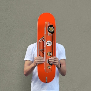 BMW 2002 Jagermeister Racer Skateboard Wall Art