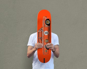 BMW 2002 Jagermeister Racer Skateboard Wall Art
