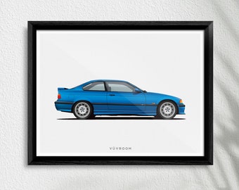 BMW E36 M3 Print