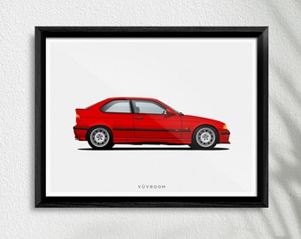 BMW E36 318 ti Print