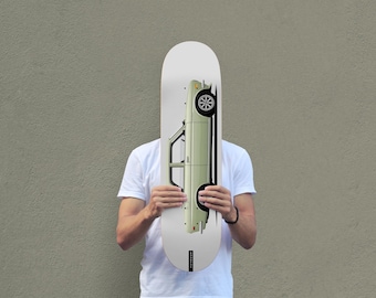 Datsun 510 Skateboard Wall Art