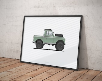 Land Rover Series III Print