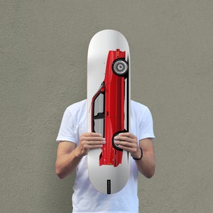 BMW E30 M3 Skateboard Wandkunst