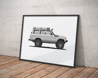 Toyota FJ60 Adventure Print