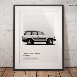 Toyota FJ80 Print