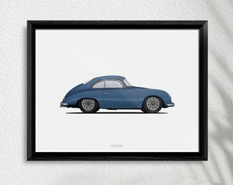 Porsche 356 Coupé Print